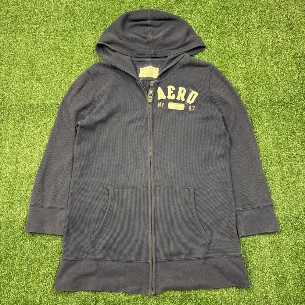 Y2K Aeropostale Zip Up Hoodie